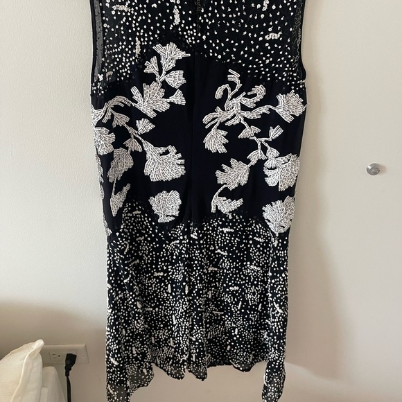3.1 Philip Lim Floral Sequin Black Dress - Picture 5 of 6